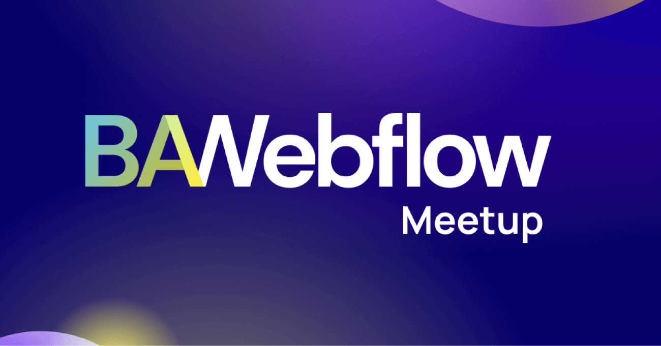 BA Webflow Meetup | Edgar Allan